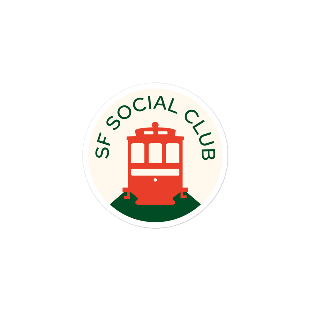 SF Social Club Sticker