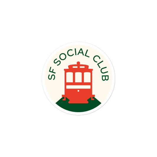 SF Social Club Sticker